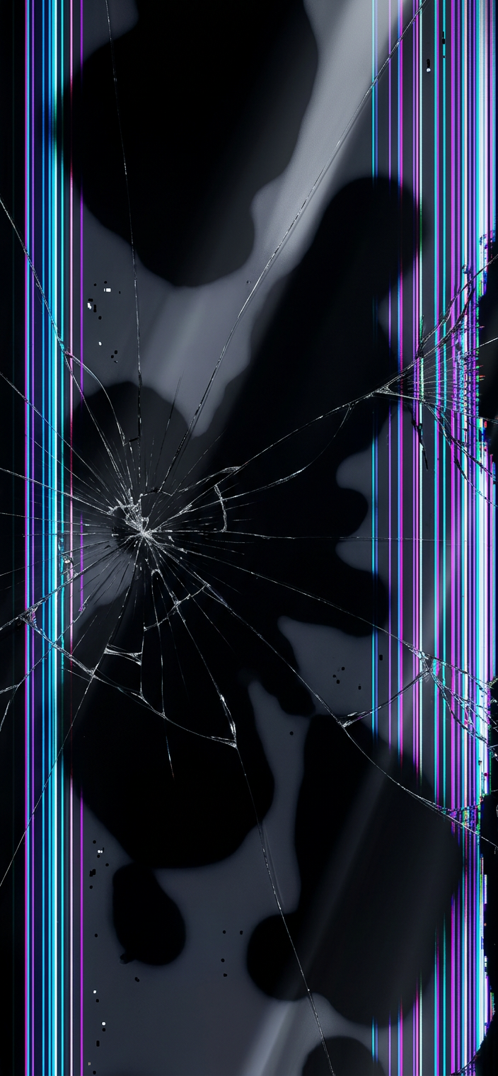 Amoled Ink Bleeding Wallpaper v2