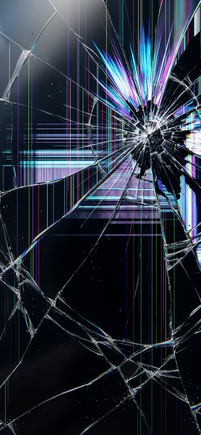 Broken Screen Wallpaper v2