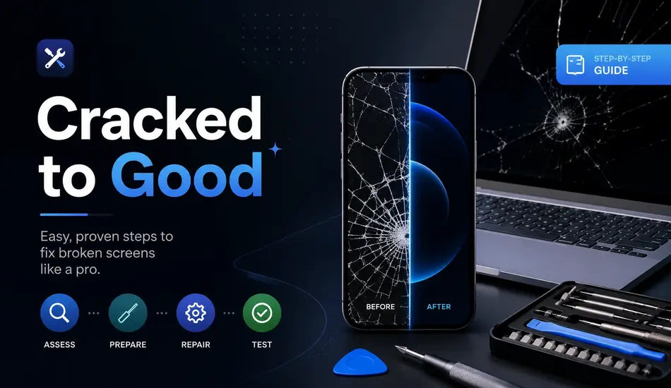 How to Fix a Broken Screen: Step-by-Step Guide for Phones & Laptops